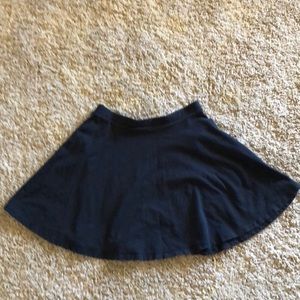 High waisted skater skirt